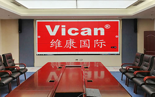 拼接屏用于會議室顯示效果怎么樣？拼接屏會議室效果圖